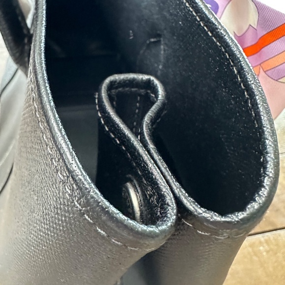 Hermes Garden Party Black Coated Canvas 36 cm - Picture 9 of 15